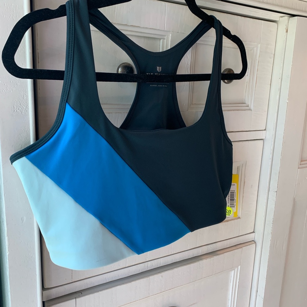 EleVen by Venus Williams Tri-Color Sports Bra